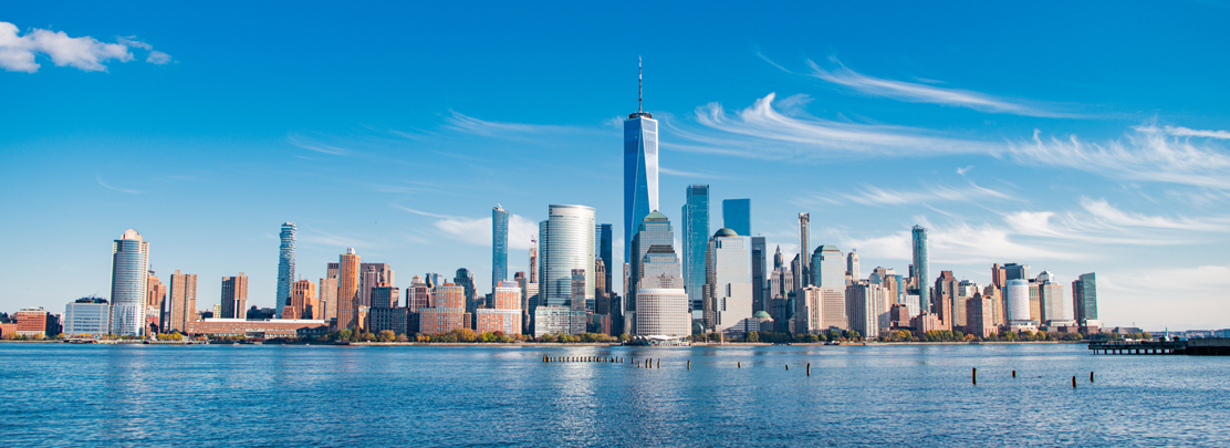 new york city skyline downtown new york city skyline